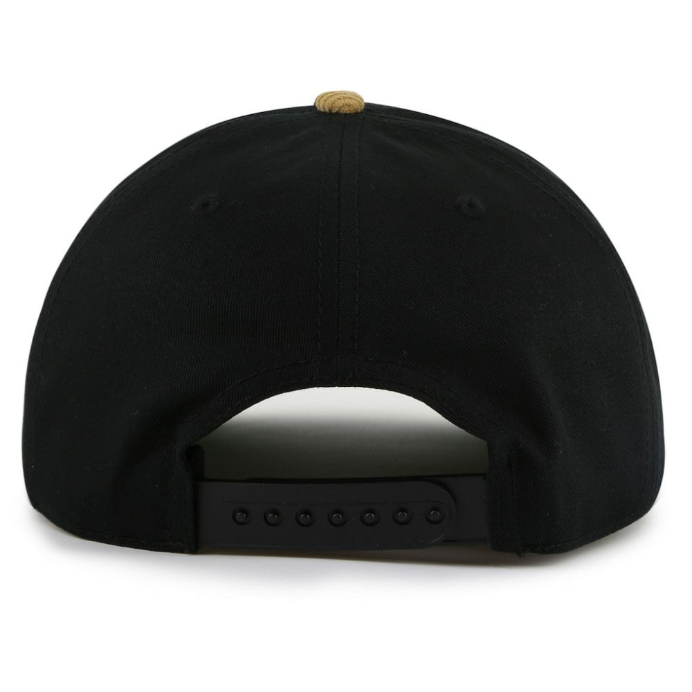 Vegas Golden Knights American Needle Burnett Adjustable Hat - Black/Gold - NHL 201747138