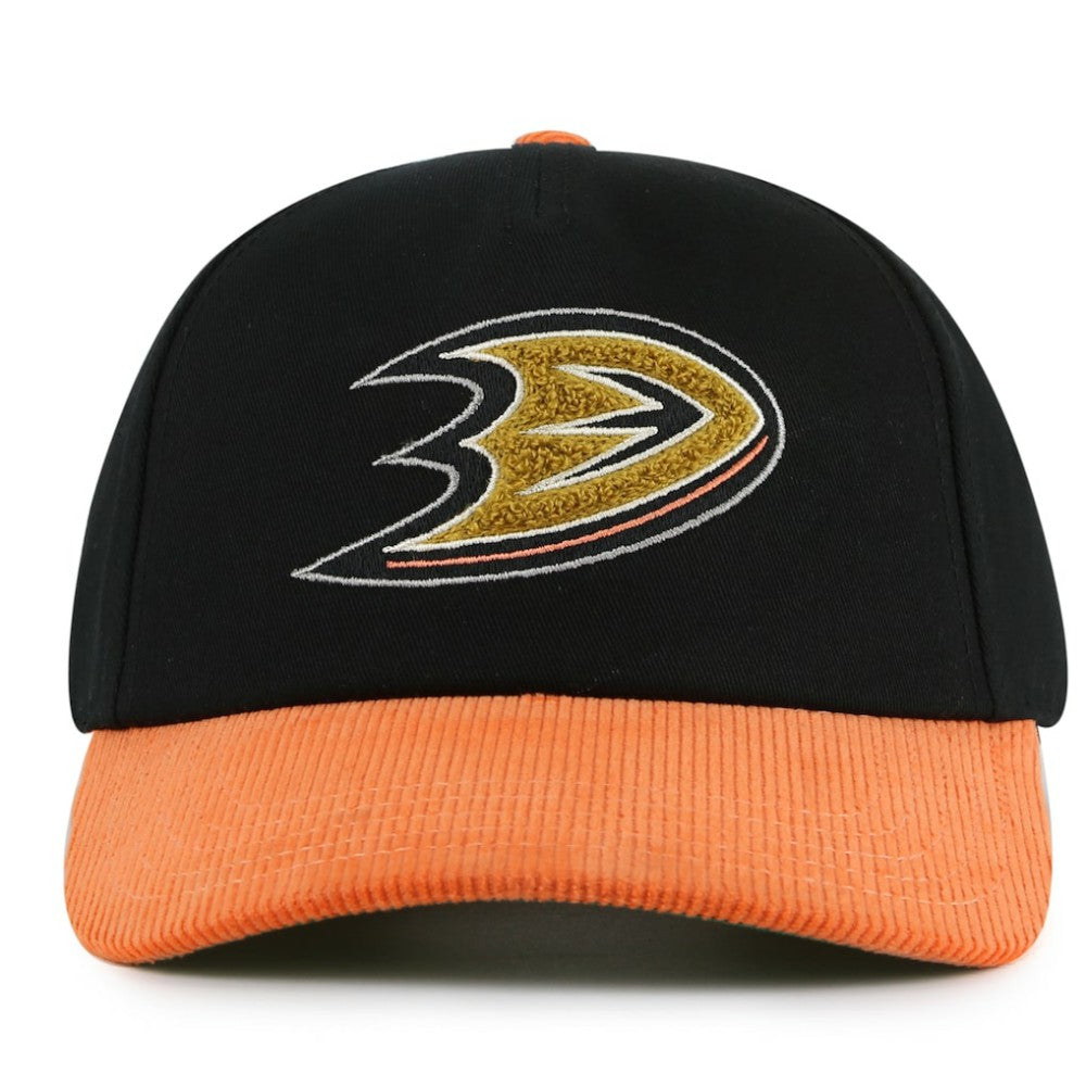 Anaheim Ducks American Needle Burnett Adjustable Hat - Black/Orange - NHL 201747143