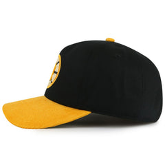 Boston Bruins American Needle Burnett Adjustable Hat - Black/Gold - NHL 201747144