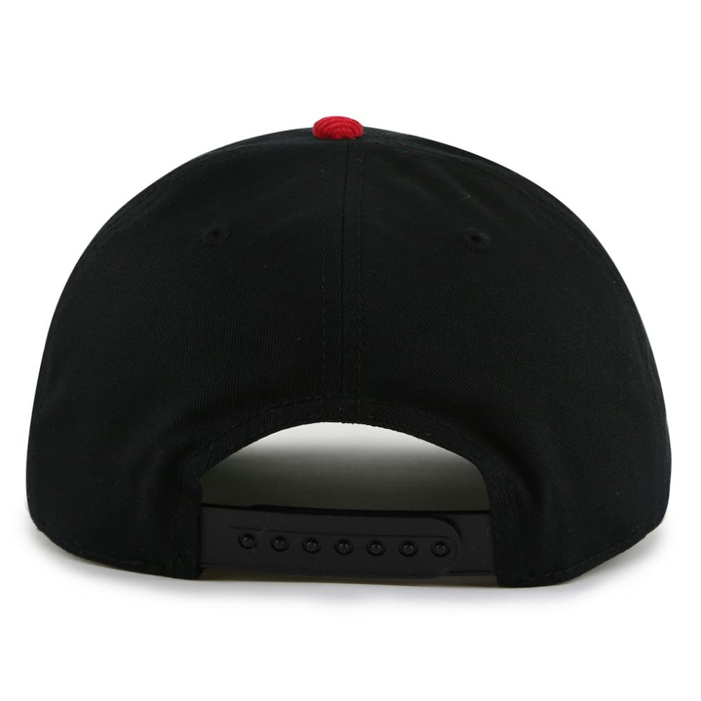 Detroit Red Wings American Needle Burnett Adjustable Hat - Black/Red - NHL 201747149
