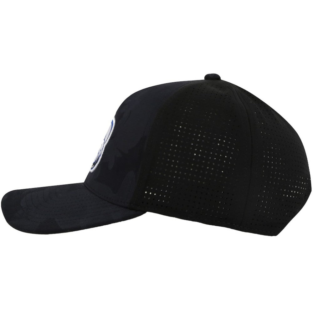 Colorado Avalanche American Needle Valin Camo Super Tech Vented Adjustable Hat - Black - NHL 201747162