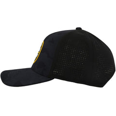Boston Bruins American Needle Valin Camo Super Tech Vented Adjustable Hat - Black - NHL 201747164