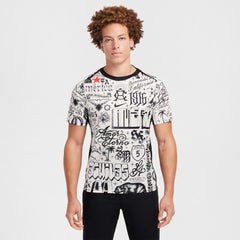 Club America 2024/25 CA x CA Academy Pro Pre-Match Performance Top Cream - Nike sale