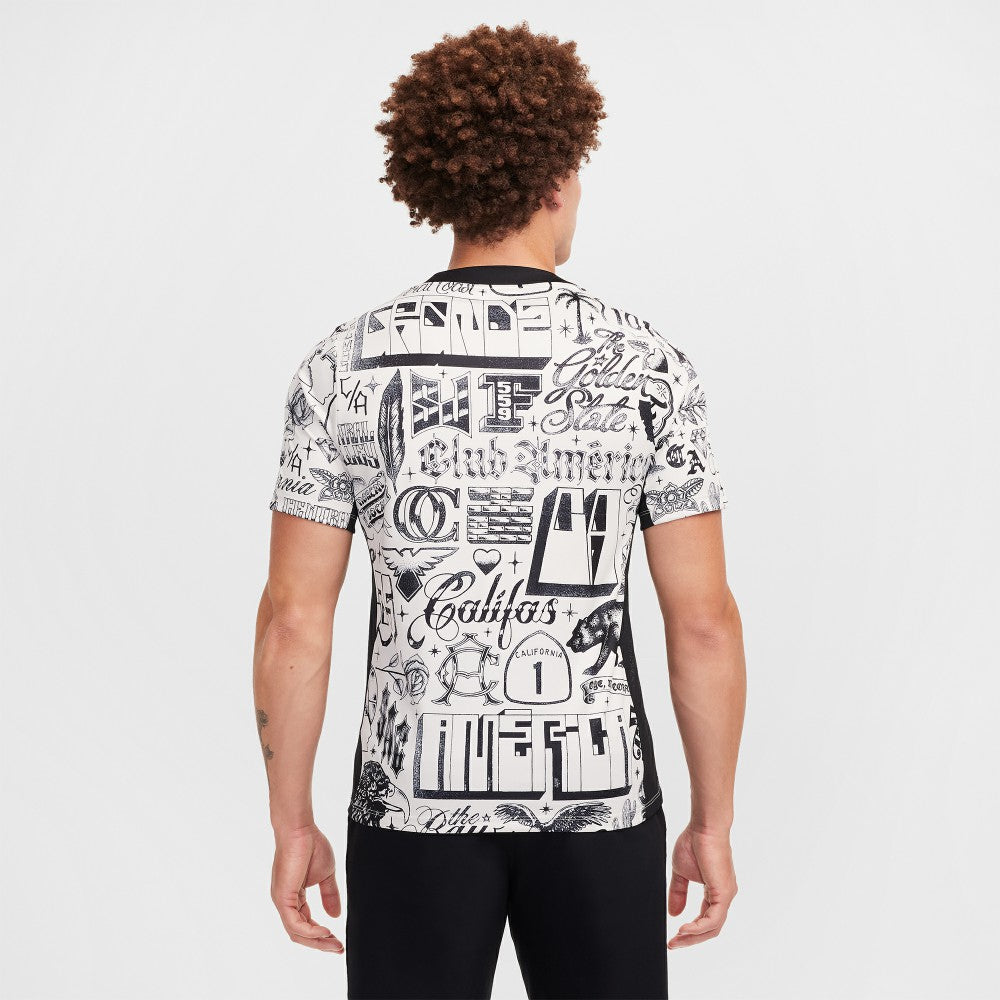 Club America 2024/25 CA x CA Academy Pro Pre-Match Performance Top Cream - Nike sale