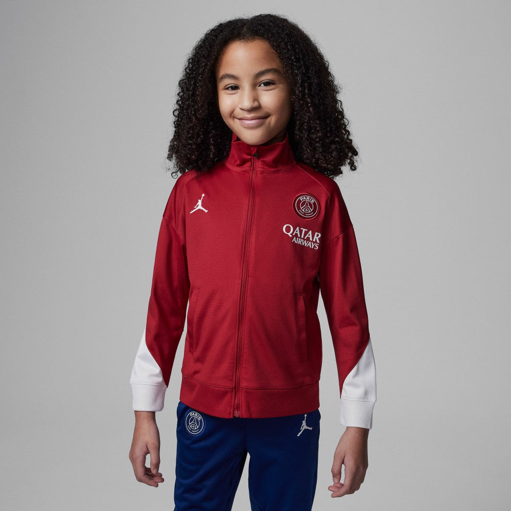 Paris Saint-Germain Jordan Brand Preschool 2024/25 Fourth Strike Full-Zip Track Suit Red - Jordan for sale