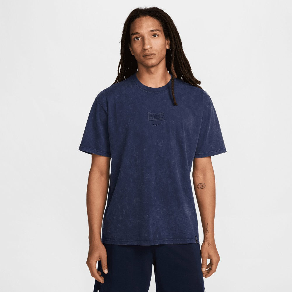 Paris Saint-Germain Premium Essentials T-Shirt Blue - Nike Discount