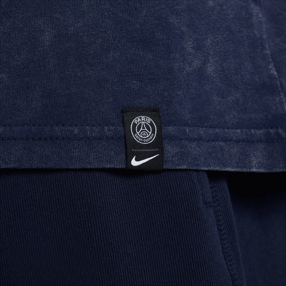 Paris Saint-Germain Premium Essentials T-Shirt Blue - Nike Discount