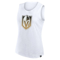Vegas Golden Knights Fanatics Women's Slub Tank Top - White - NHL 201748301
