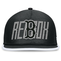 Boston Red Sox Fanatics Let's Glow Line Drive Snapback Hat - Black - Fanatics Online