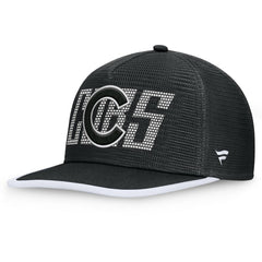 Chicago Cubs Fanatics Let's Glow Line Drive Snapback Hat - Black - Fanatics Lifestyle