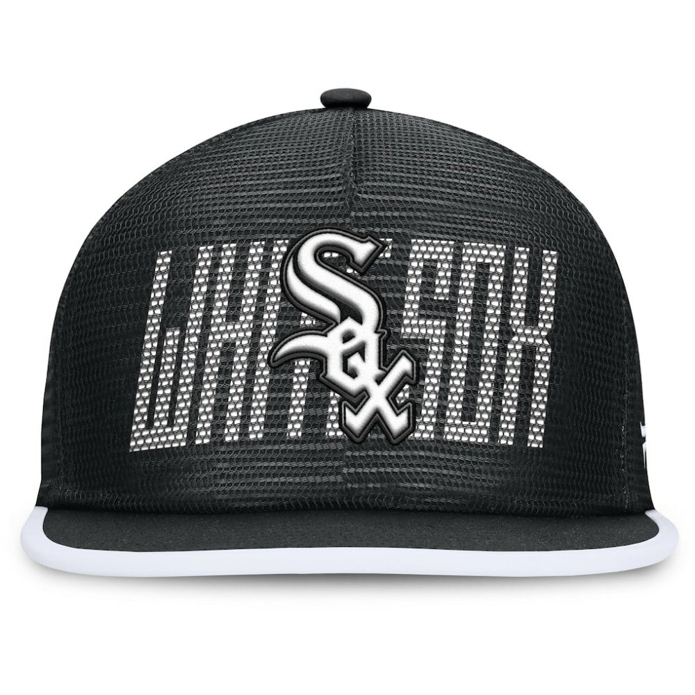 Chicago White Sox Fanatics Let's Glow Line Drive Snapback Hat - Black - Fanatics Sale