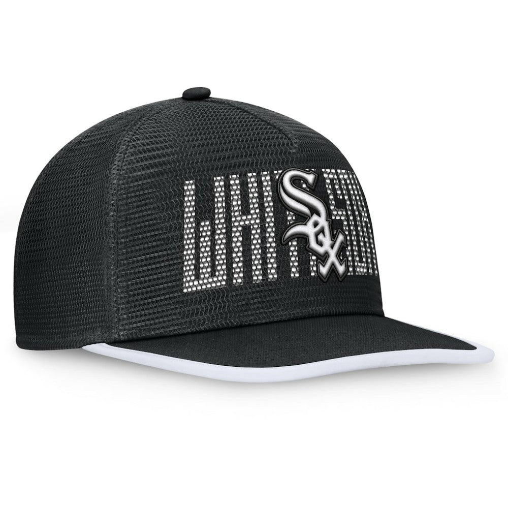 Chicago White Sox Fanatics Let's Glow Line Drive Snapback Hat - Black - Fanatics Sale