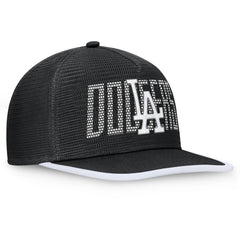 Los Angeles Dodgers Fanatics Let's Glow Line Drive Snapback Hat - Black - Fanatics on Sale
