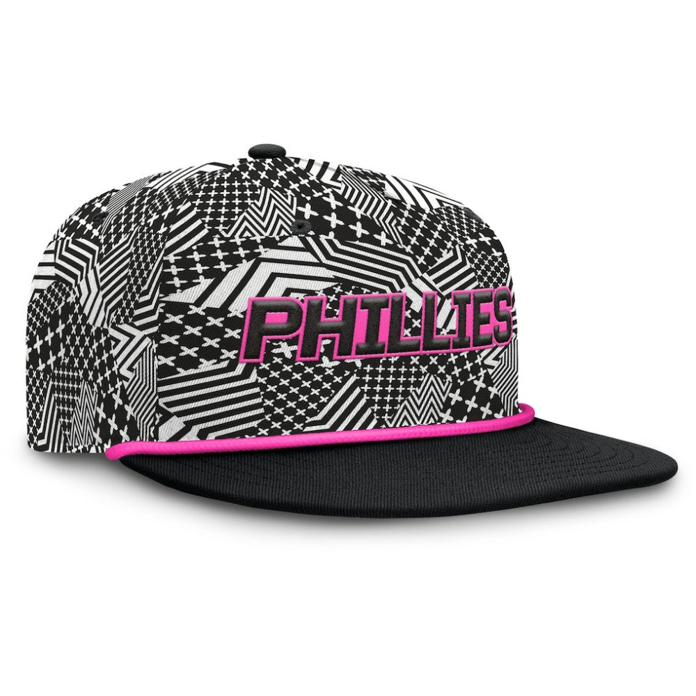 Philadelphia Phillies Fanatics Let's Glow Moon Shot Snapback Hat - Black - Fanatics on Sale