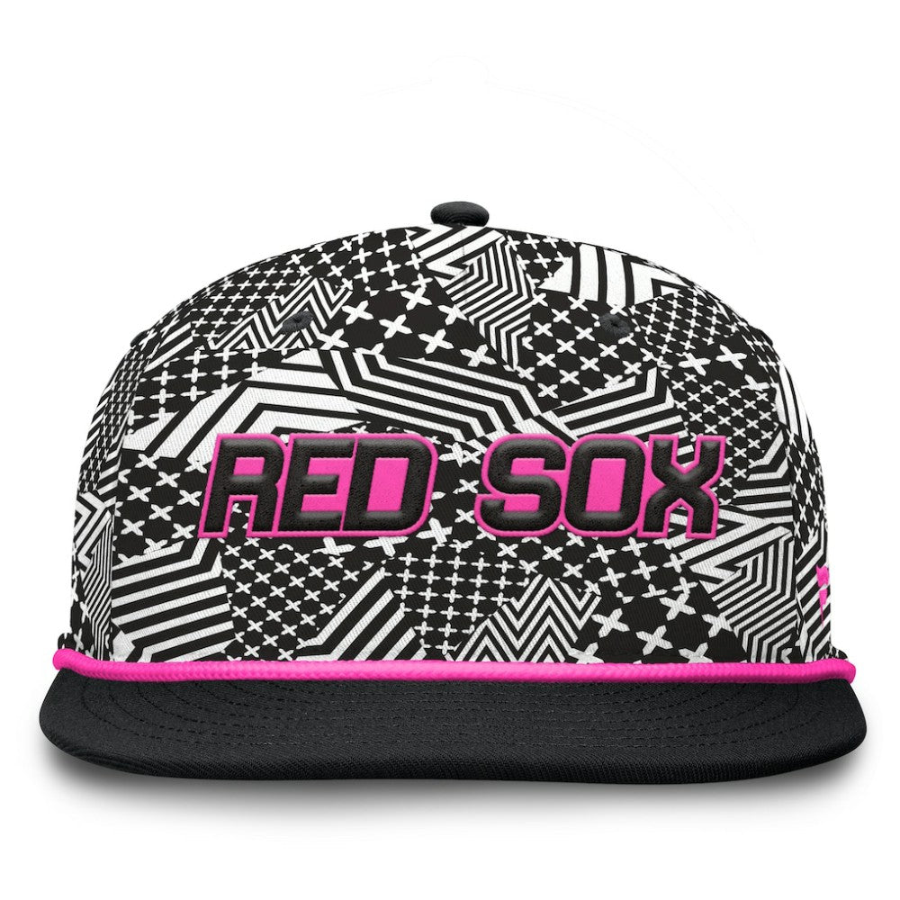 Boston Red Sox Fanatics Let's Glow Moon Shot Snapback Hat - Black - Fanatics Online