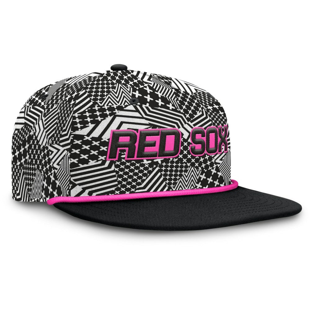 Boston Red Sox Fanatics Let's Glow Moon Shot Snapback Hat - Black - Fanatics Online