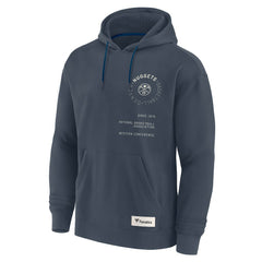 Denver Nuggets Future Ground Info Elements Premium Pullover Hoodie for sale Blue | Fanatics discount