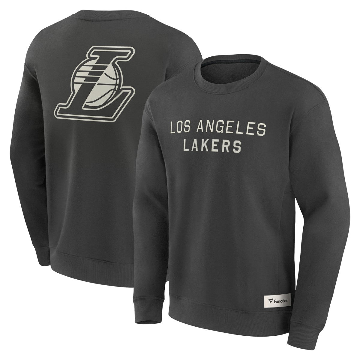 Los Angeles Lakers Elements Future Ground Lettering Pullover Sweatshirt Gray | Fanatics discount