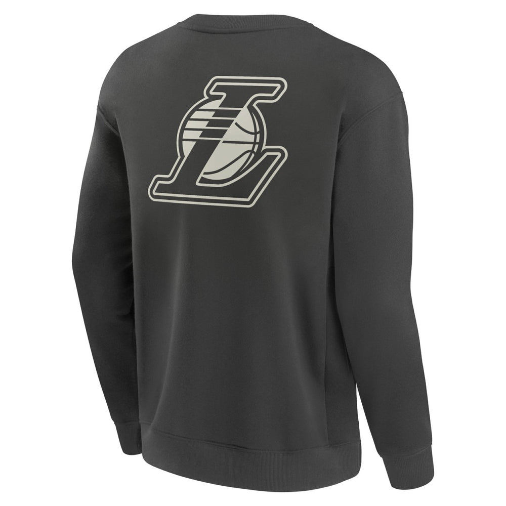 Los Angeles Lakers Elements Future Ground Lettering Pullover Sweatshirt Gray | Fanatics discount