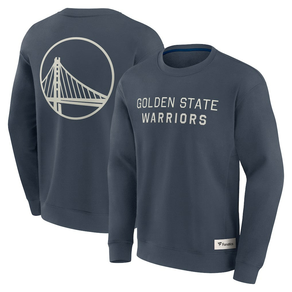 Golden State Warriors Elements Future Ground Lettering Pullover Sweatshirt for sale Blue | Fanatics online