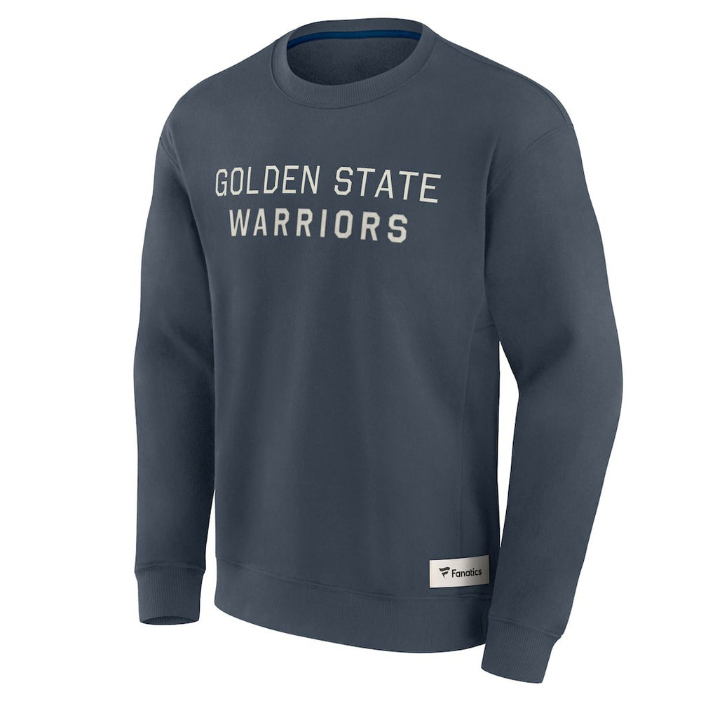 Golden State Warriors Elements Future Ground Lettering Pullover Sweatshirt for sale Blue | Fanatics online