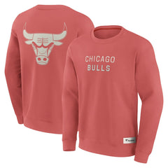 Chicago Bulls Elements Future Ground Lettering Pullover Sweatshirt Red | Fanatics