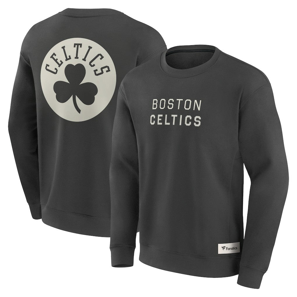 Boston Celtics Elements Future Ground Lettering Pullover Sweatshirt Gray | Fanatics discount