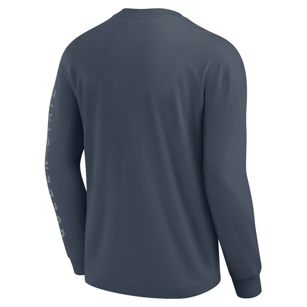Golden State Warriors Elements Future Ground Tonal Info Long Sleeve T-Shirt for sale Blue | Fanatics discount