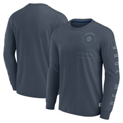 New York Knicks Elements Future Ground Tonal Info Long Sleeve T-Shirt Blue | Fanatics outlet