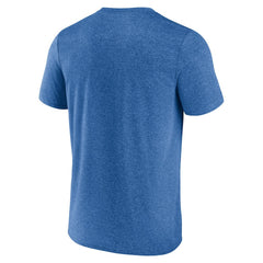 Philadelphia 76ers Logo Athletic Block Practice Performance T-Shirt Heather Royal