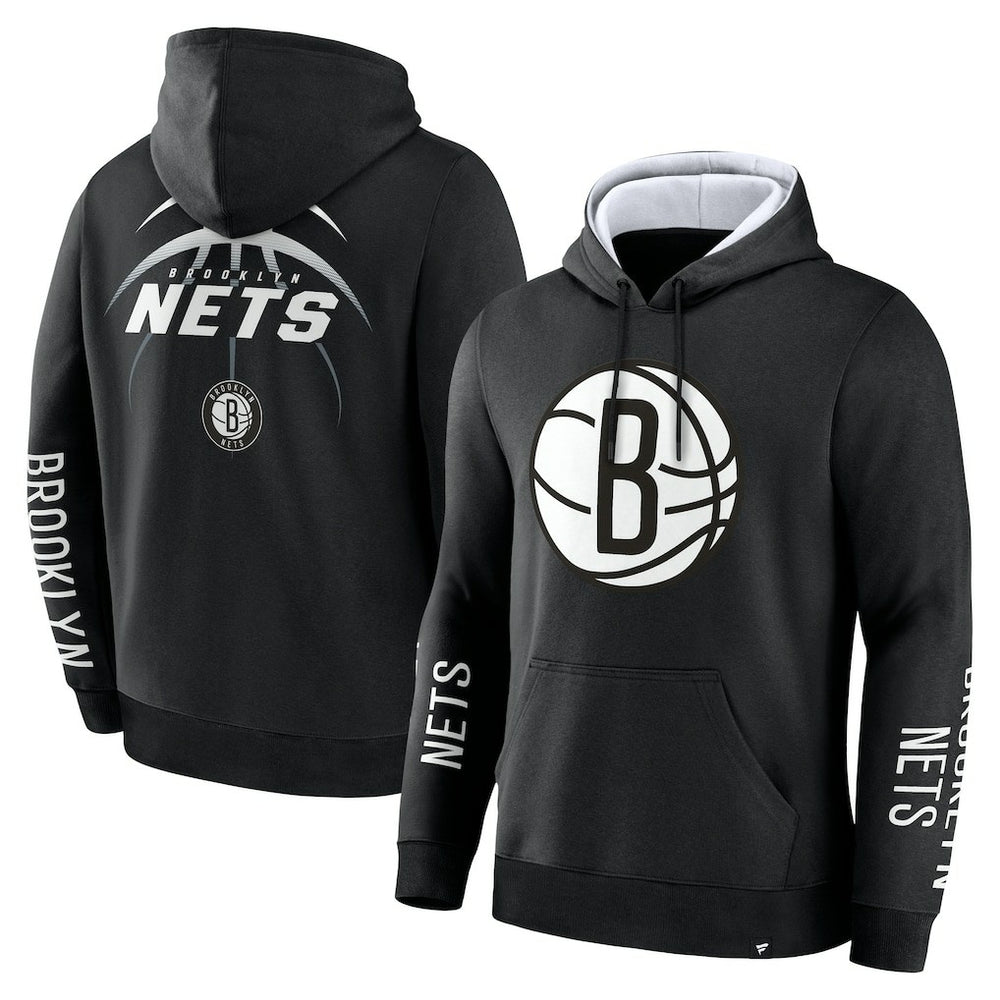 Brooklyn Nets Legacy Guard Pullover Hoodie Black | Fanatics