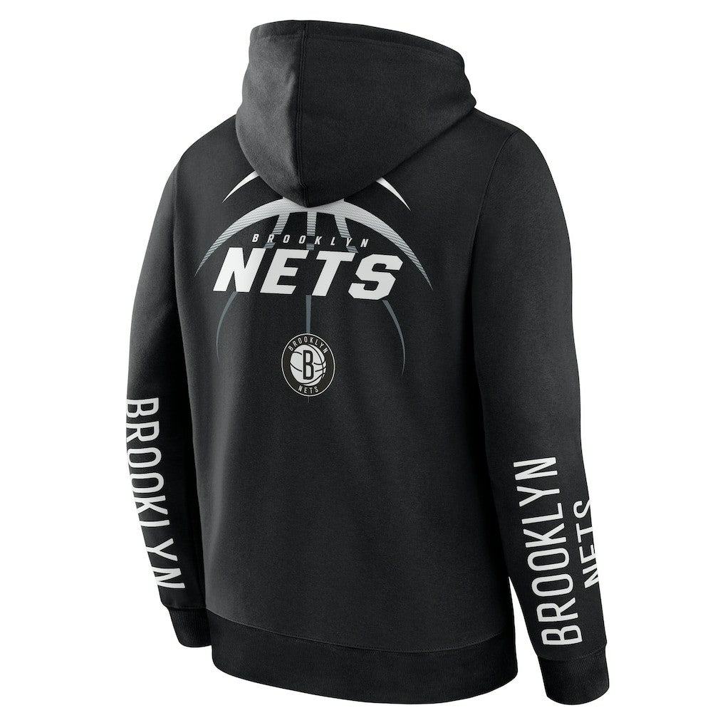 Brooklyn Nets Legacy Guard Pullover Hoodie Black | Fanatics