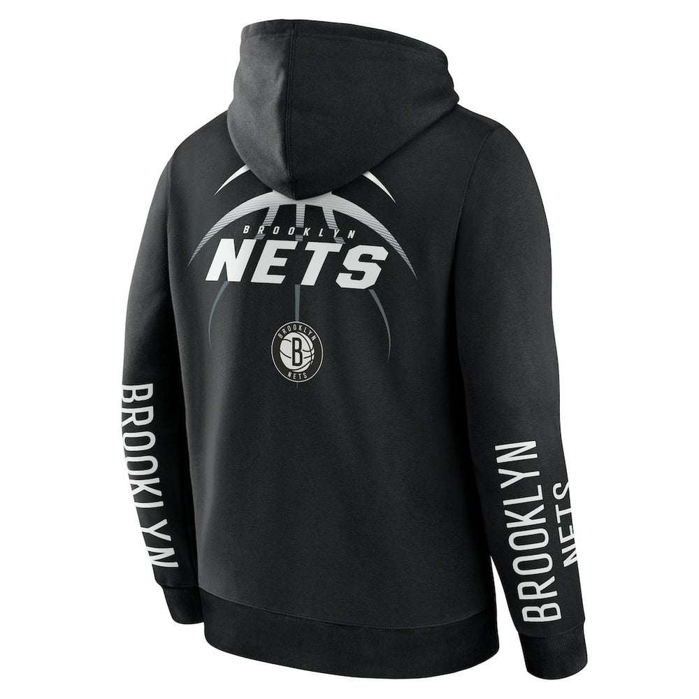 Brooklyn Nets Legacy Guard Pullover Hoodie Black | Fanatics