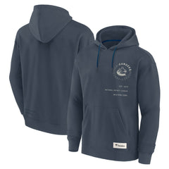 Vancouver Canucks Fanatics Future Ground Info Pullover Hoodie - Navy - NHL 201752398