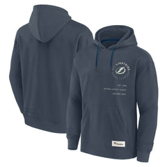 Tampa Bay Lightning Fanatics Future Ground Info Pullover Hoodie - Navy - NHL 201752400