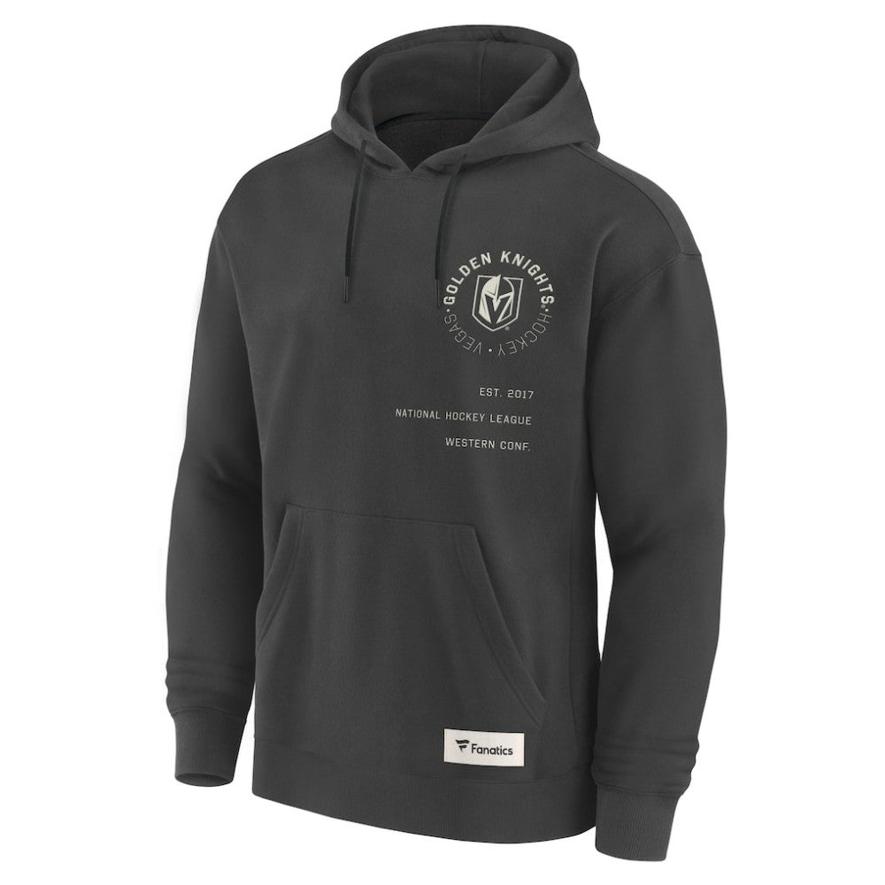Vegas Golden Knights Fanatics Future Ground Info Pullover Hoodie - Charcoal - NHL 201752408