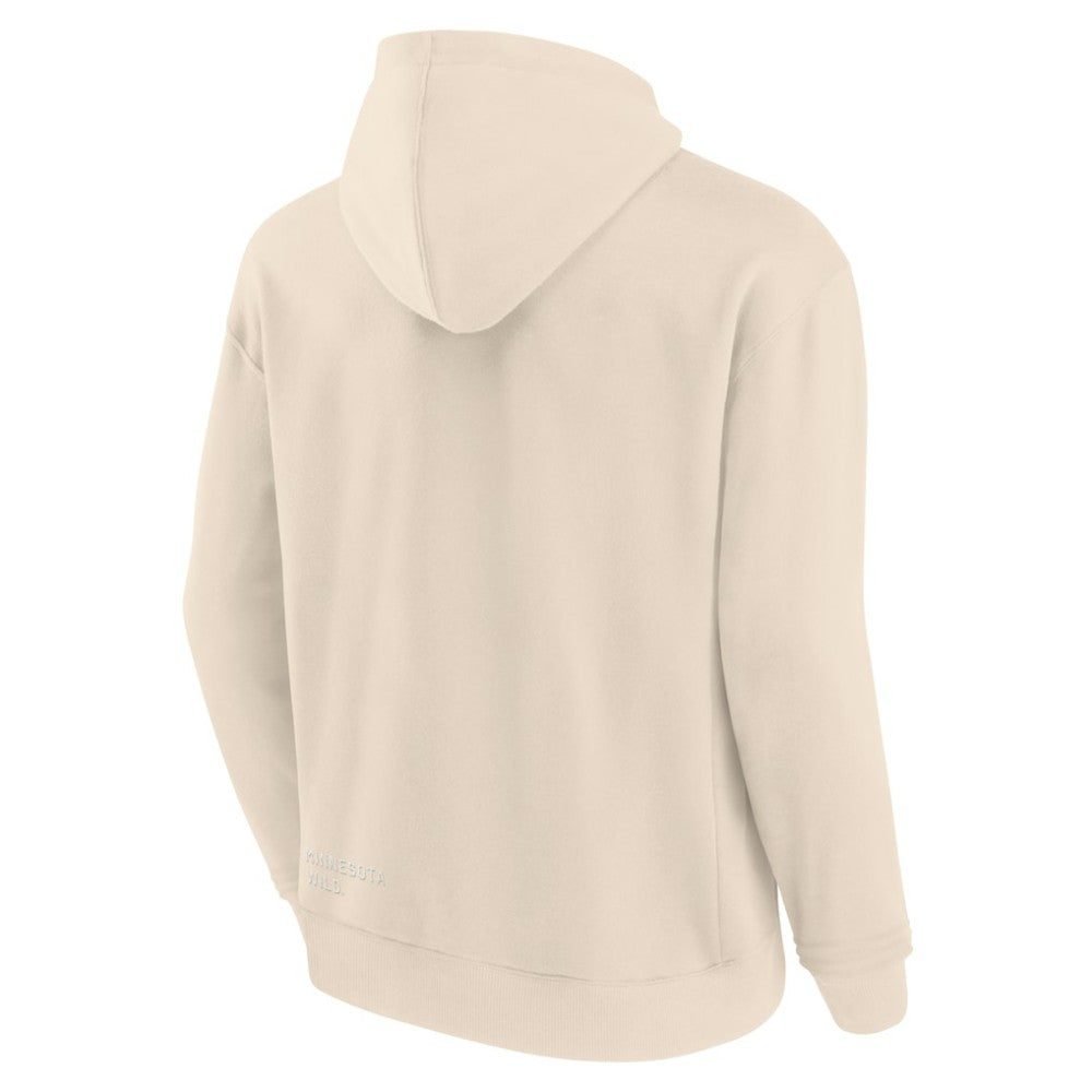 Minnesota Wild Fanatics Future Ground Info Pullover Hoodie - Cream - NHL 201752413
