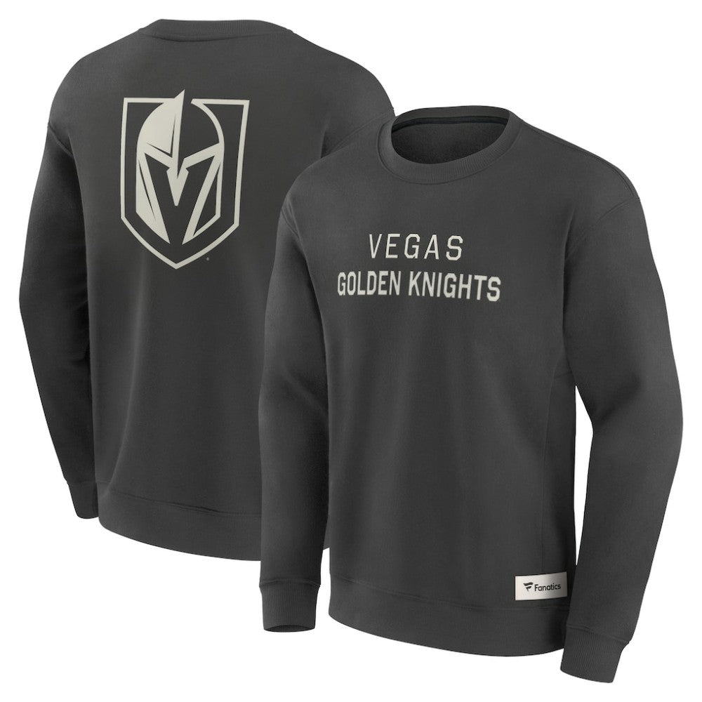 Vegas Golden Knights Fanatics Elements Future Ground Lettering Pullover Sweatshirt - Charcoal - NHL 201752433