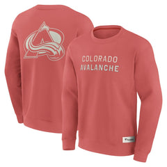 Colorado Avalanche Fanatics Elements Future Ground Lettering Pullover Sweatshirt - Red - NHL 201752445