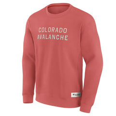 Colorado Avalanche Fanatics Elements Future Ground Lettering Pullover Sweatshirt - Red - NHL 201752445