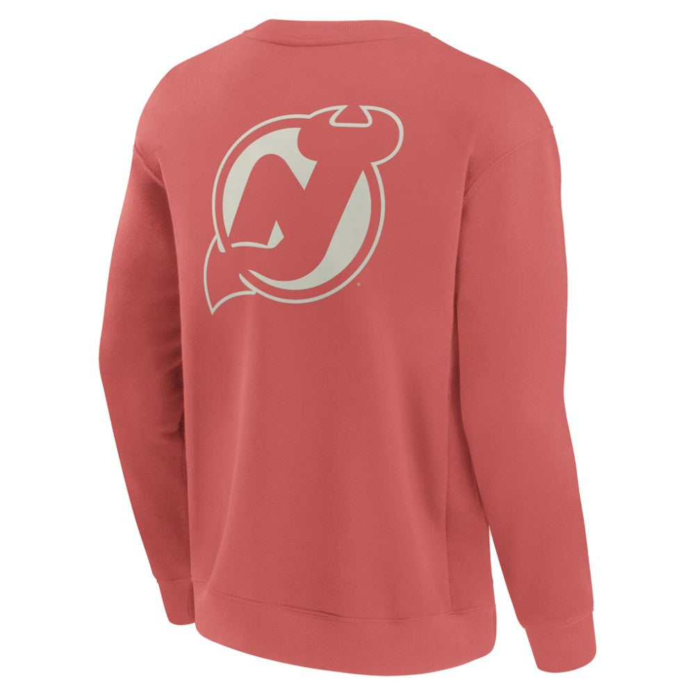 New Jersey Devils Fanatics Elements Future Ground Lettering Pullover Sweatshirt - Red - NHL 201752448