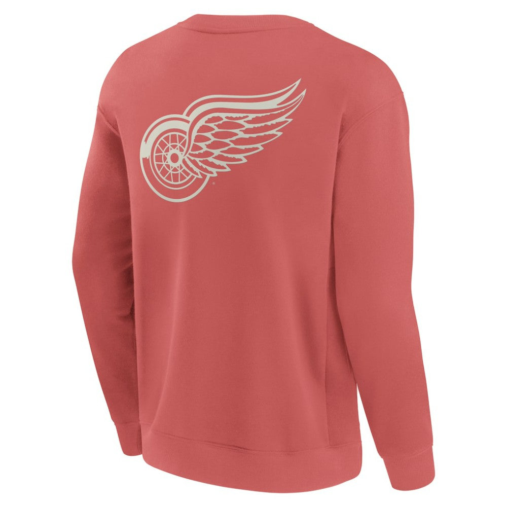 Detroit Red Wings Fanatics Elements Future Ground Lettering Pullover Sweatshirt - Red - NHL 201752449