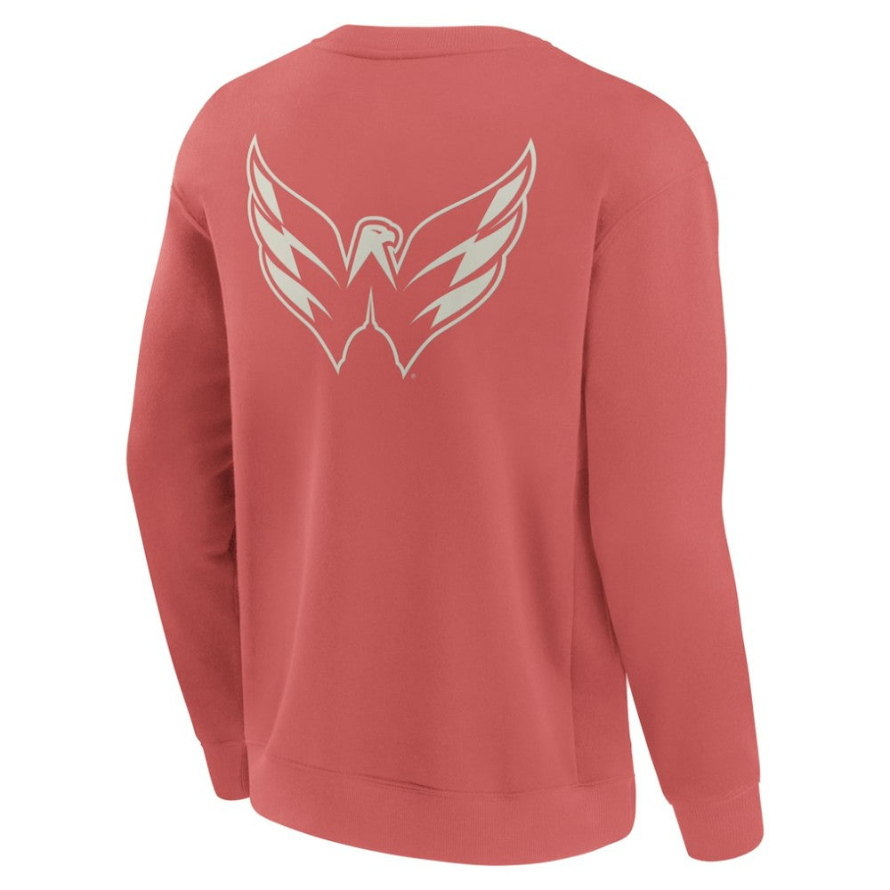 Washington Capitals Fanatics Elements Future Ground Lettering Pullover Sweatshirt - Red - NHL 201752450