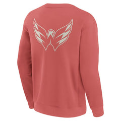 Washington Capitals Fanatics Elements Future Ground Lettering Pullover Sweatshirt - Red - NHL 201752450