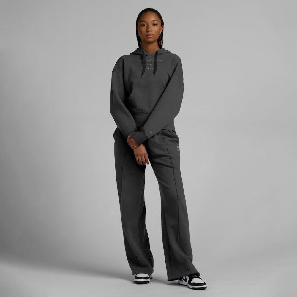 Pittsburgh Penguins Fanatics Women's Elements Future Ground Subtle Tonal Pullover Hoodie - Charcoal - NHL 201752520