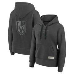 Vegas Golden Knights Fanatics Women's Elements Future Ground Subtle Tonal Pullover Hoodie - Charcoal - NHL 201752521