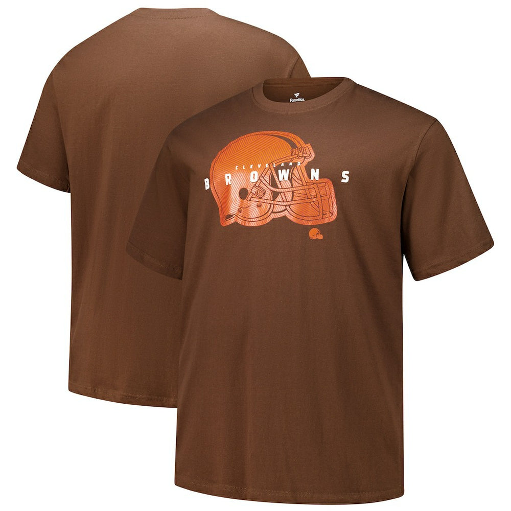 Fanatics Cleveland Browns Big & Tall Coordinate T-Shirt Brown