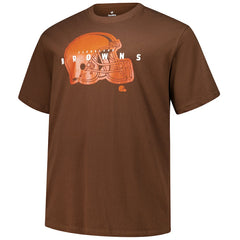 Fanatics Cleveland Browns Big & Tall Coordinate T-Shirt Brown