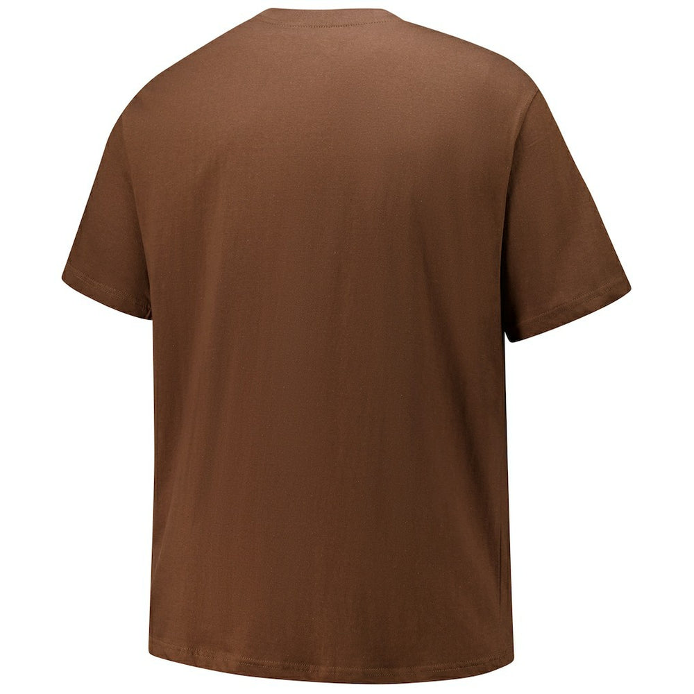 Fanatics Cleveland Browns Big & Tall Coordinate T-Shirt Brown