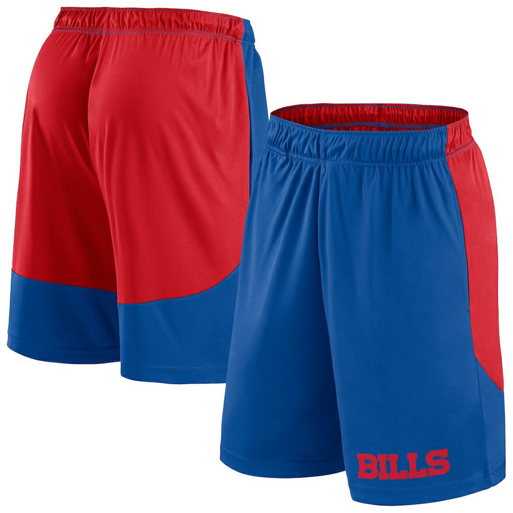 Fanatics Buffalo Bills Big & Tall Launch Shorts Royal/Red